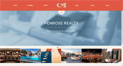 Desktop Screenshot of penroserealty.com